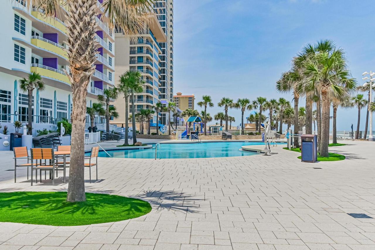 דייטונה ביץ' Penthouse Floor 1 Bedroom Resort Condo Direct Oceanfront Wyndham Ocean Walk - Daytona Funland 1908 מראה חיצוני תמונה