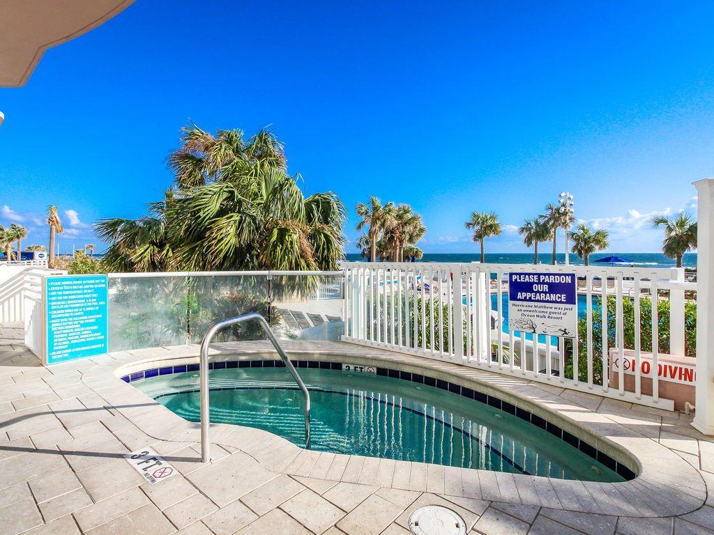 דייטונה ביץ' Penthouse Floor 1 Bedroom Resort Condo Direct Oceanfront Wyndham Ocean Walk - Daytona Funland 1908 מראה חיצוני תמונה