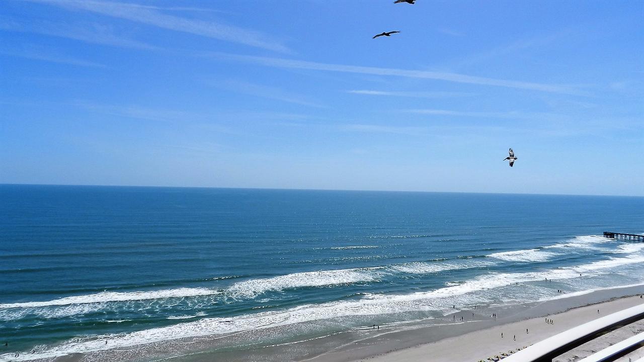 דייטונה ביץ' Penthouse Floor 1 Bedroom Resort Condo Direct Oceanfront Wyndham Ocean Walk - Daytona Funland 1908 מראה חיצוני תמונה